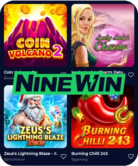 nine win casino top games